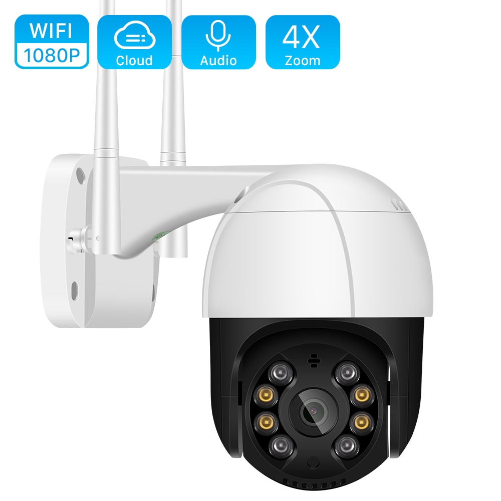 1080P PTZ Wifi IP Camera Outdoor 4X Digital Zoom AI Human Detect Wireless Camera H.265 P2P ONVIF Audio 2MP Security CCTV Camera|Surveillance Cameras| - AliExpress