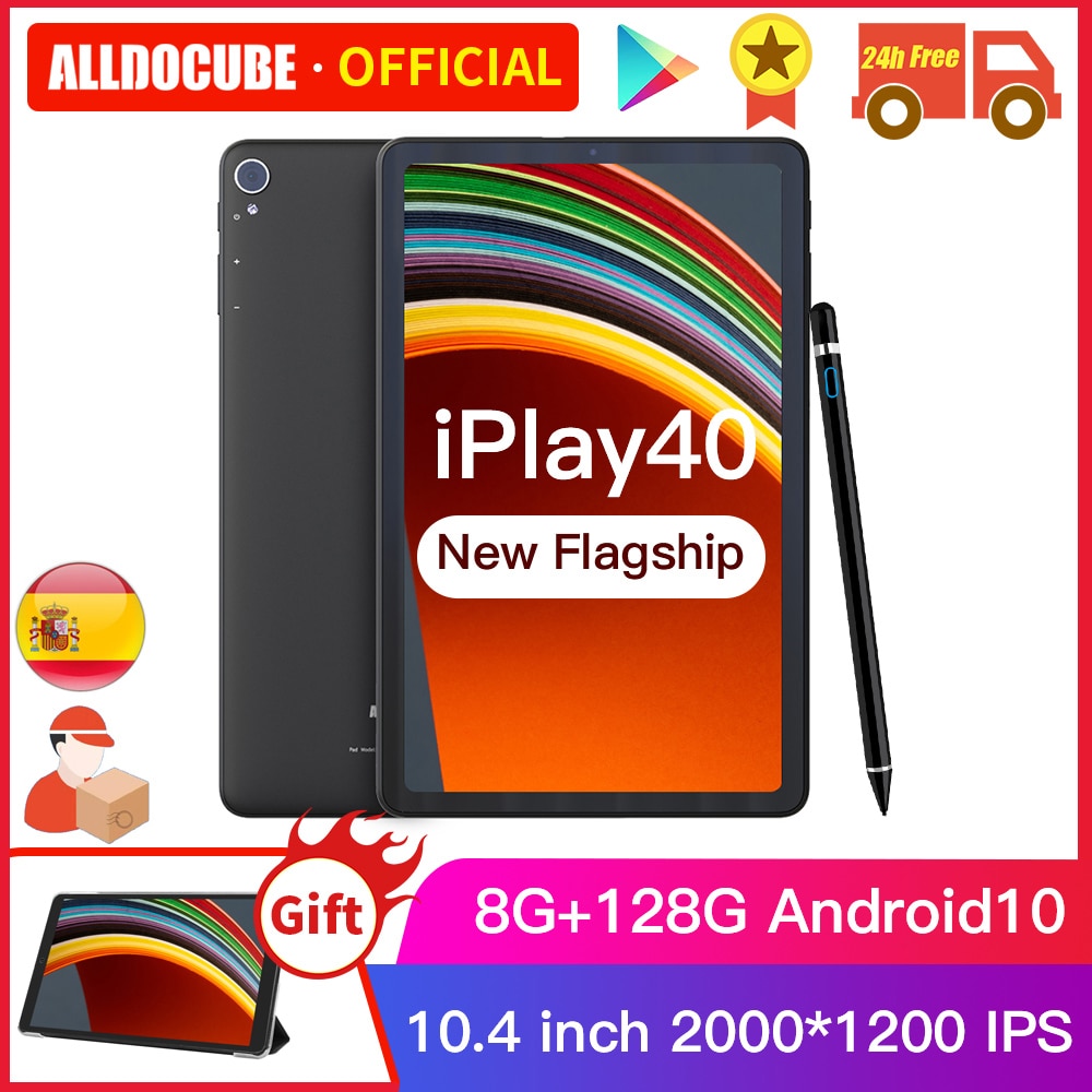 ALLDOCUBE iPlay40 10.4 inch 2K FHD 2000*1200 8GB RAM 128GB ROM Android 10 T618 CPU LTE phonecall 5G WiFi iPlay 40|Tablets| - AliExpress