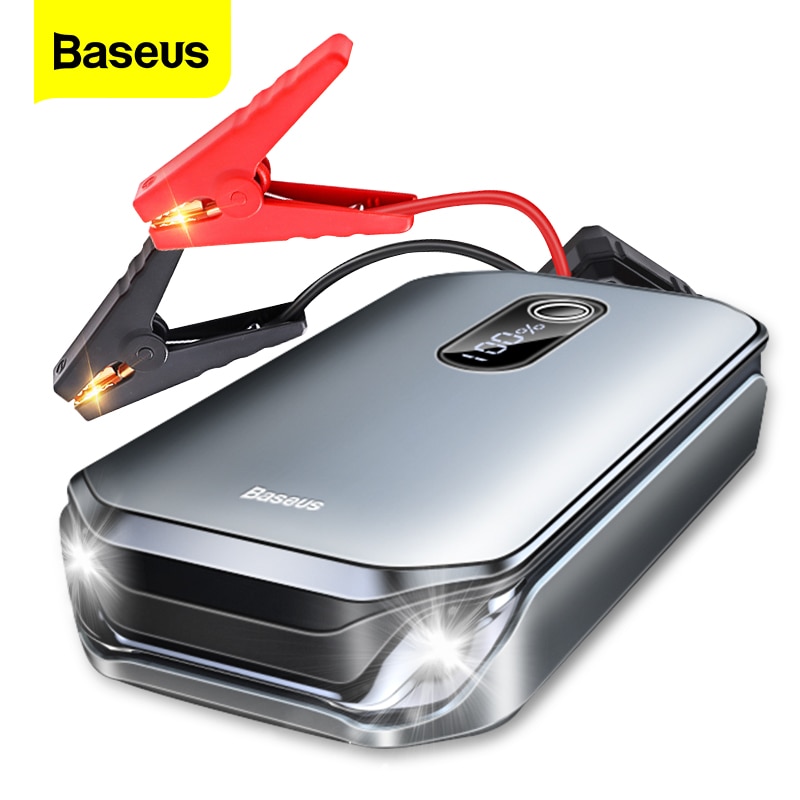 Baseus 12000mAh Car Jump Starter Power Bank 12V Auto Starting Device 1000A Car Booster Battery Emergency Starter Battery for Car|Jump Starter| - AliExpress