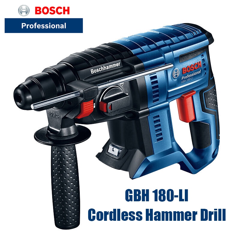 BOSCH GBH 180 LI New Lithium Brushless Hammer 18V Multifunctional Lithium Hammer/Percussion Drill/Electric Drill (bare metal)|Electric Hammers| - AliExpress
