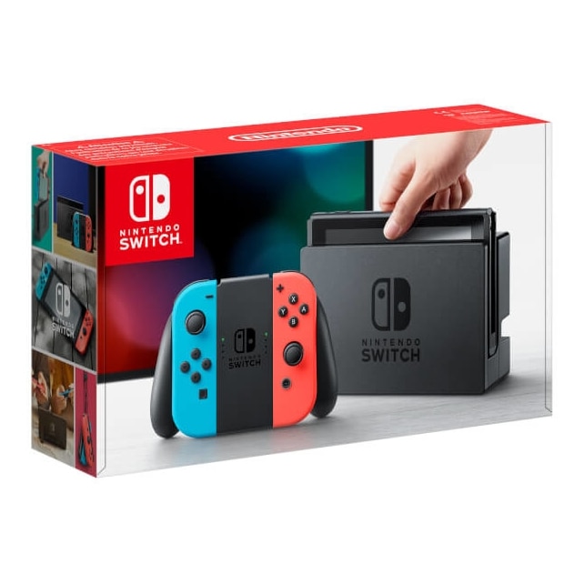 Nintendo Switch Joy‑Con portable game console Black,Blue,Red 15.8 cm (6.2") 32 GB Wi Fi|Video Game Consoles| - AliExpress