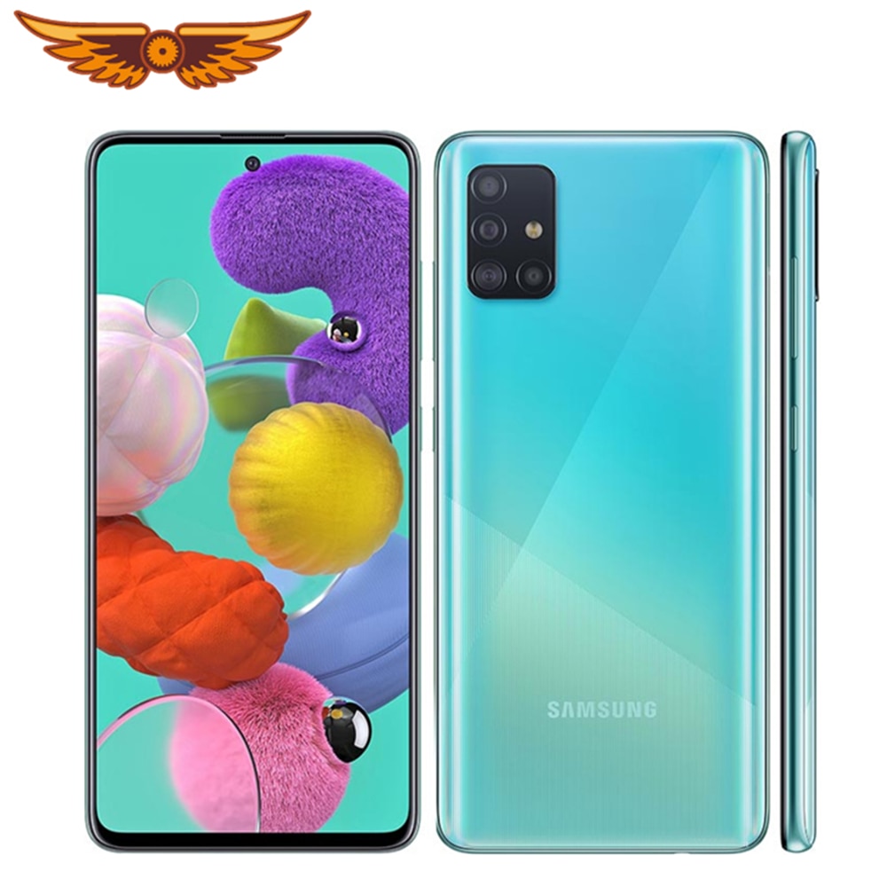 Original Samsung Galaxy A51 Octa core 6.5 Inches 4GB RAM 128GB ROM 48MP Quad Rear Camera Android Smartphone Unlocked Cellphone|Cellphones| - AliExpress