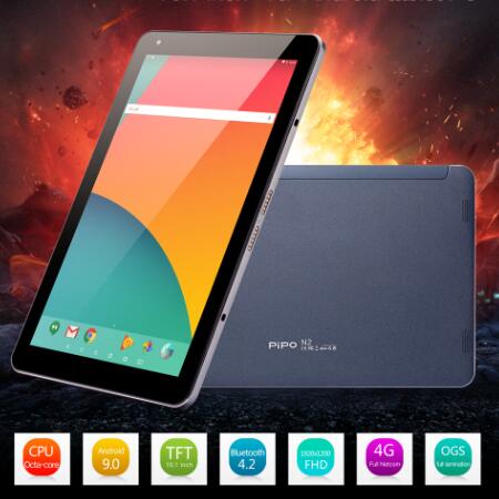 PIPO N2 Tablet New Google Play Android 9.0 OS 10.1 Inch Tablet Octa Core 4GB RAM 64GB ROM GPS WIFI Tablets SIM Card 3G 4G LTE|Tablets| - AliExpress