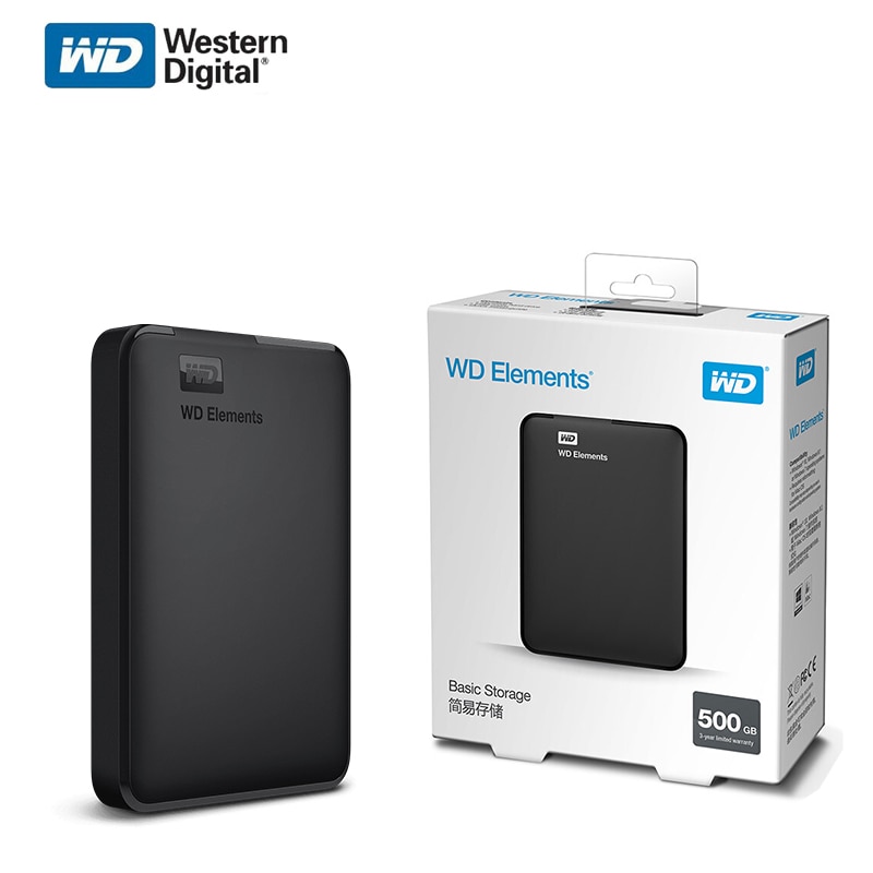 Western Digital WD Elements 2.5" Portable 1TB 2TB 4TB 5TB USB3.0 External Hard Drive Hdd Disco Duro Externo Disque Hard Disk|External Solid State Drives| - AliExpress