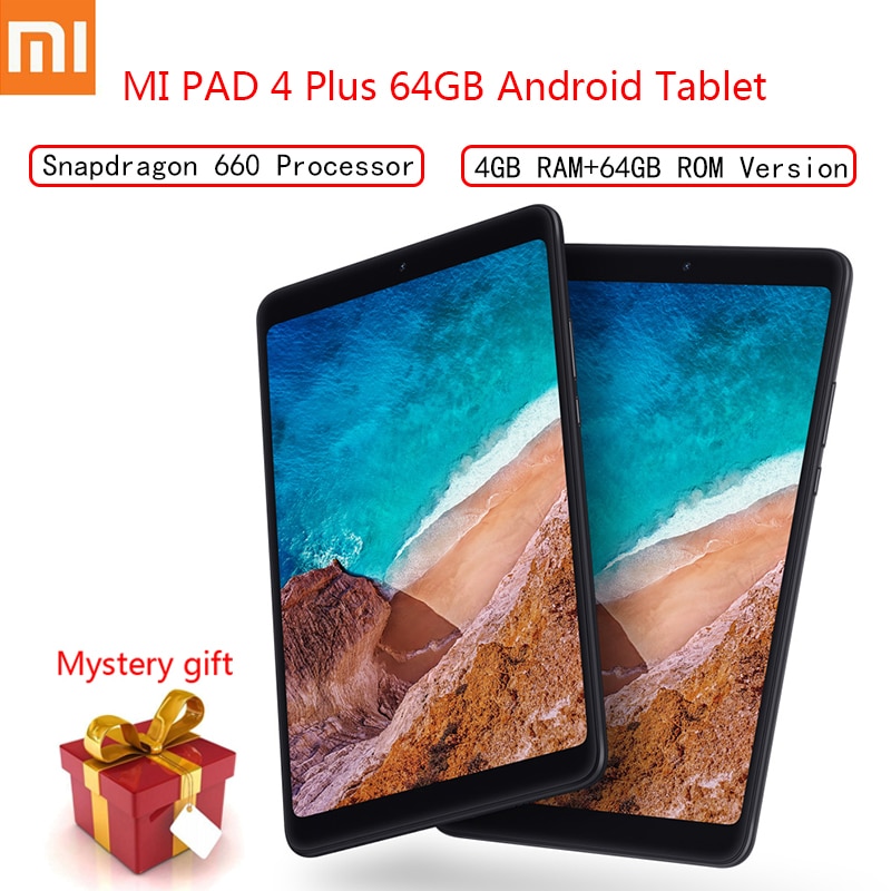Xiaomi MI PAD 4 Plus Tablet 10.1 Inch 4GB RAM 64G ROM Android Tablet LTE Version Snapdragon 660 1920X1200 HD Tablet Android|Tablets| - AliExpress
