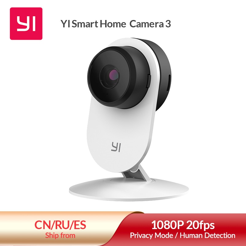 YI Home Camera 3 1080P HD AI Based Smart Home Camera Security Wireless IP Cam Night Vision Office EU Version Android YI Cloud|Surveillance Cameras| - AliExpress