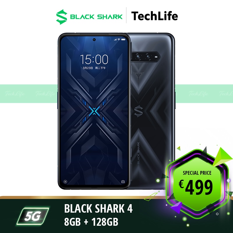 [EU Version] Black Shark 4 128GB Rom 8GB Ram Gaming phone Smartphone Mobile blackshark4|Cellphones| - AliExpress