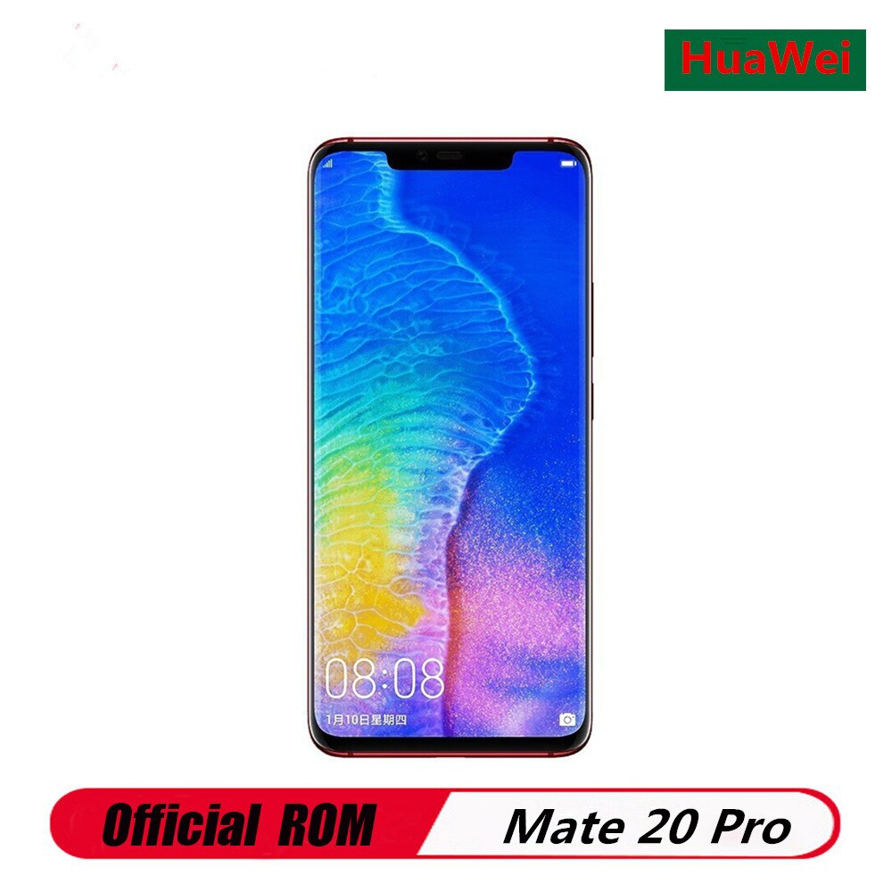 Global Version HuaWei Mate 20 Pro LYA L29 Cell Phone Screen Fingerprint 6GB RAM 128GB ROM 40.0MP IP68 Kirin 980 NFC In Stock|Cellphones| - AliExpress