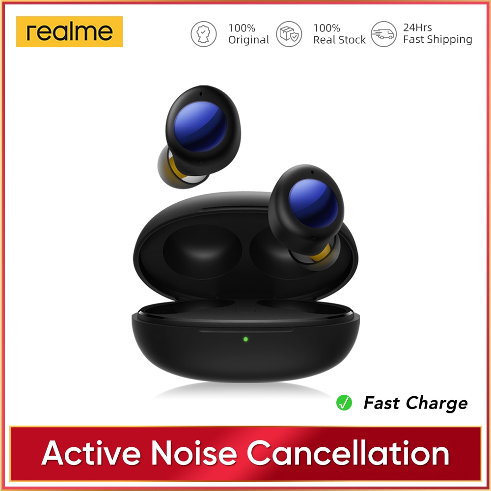 Original realme Buds Air 2 Neo Bluetooth earphone ANC 28 Hours of Playtime Super Low 88ms Latency Wireless Headphones Fast Charg|Bluetooth Earphones & Headphones| - AliExpress