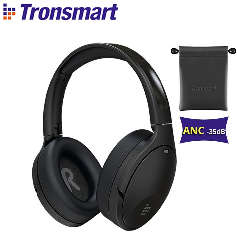 Tronsmart Apollo Q10 Bluetooth 5.0 Headphones Active Noise Cancelling Wireless Headset with100 hour Playtime,Touch/App Control|Bluetooth Earphones & Headphones| - AliExpress
