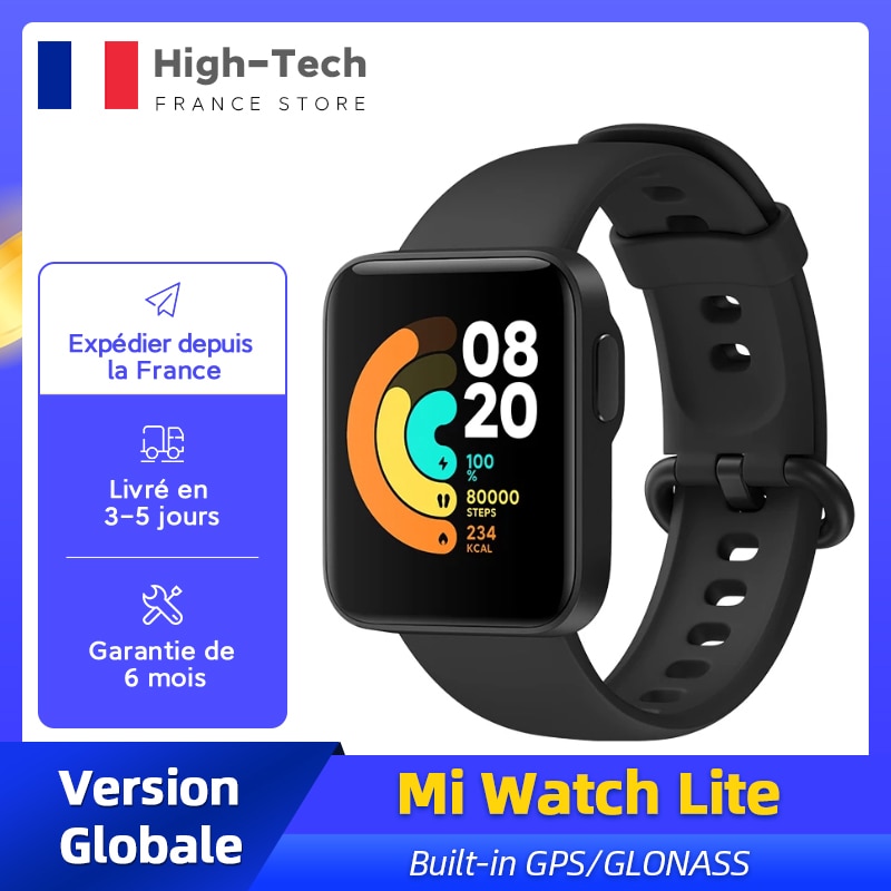 Xiaomi Mi Watch Lite Global Version Bluetooth Smart Watch 5ATM Waterproof SmartWatch Fitness Heart Rate Monitor mi band|Smart Watches| - AliExpress