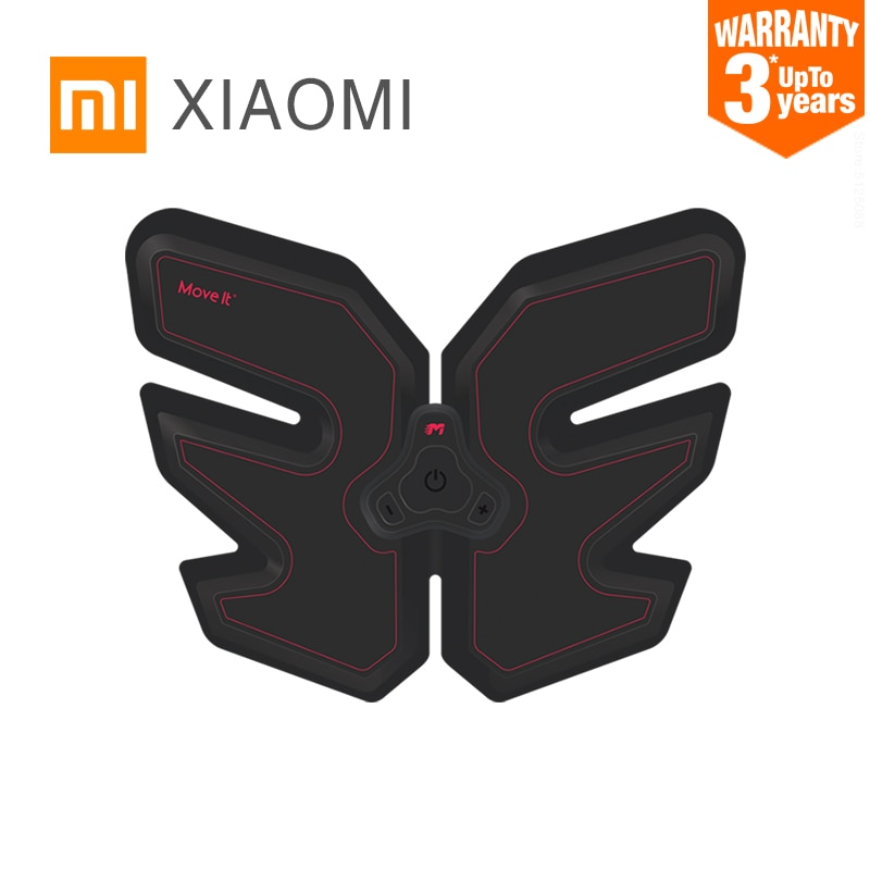 Xiaomi Move It EMS Muscle Stimulator Trainer Fitness Abdominal Training Electric Weight Loss Stickers Muscle relaxation Massager|Integrated Fitness Equipments| - AliExpress