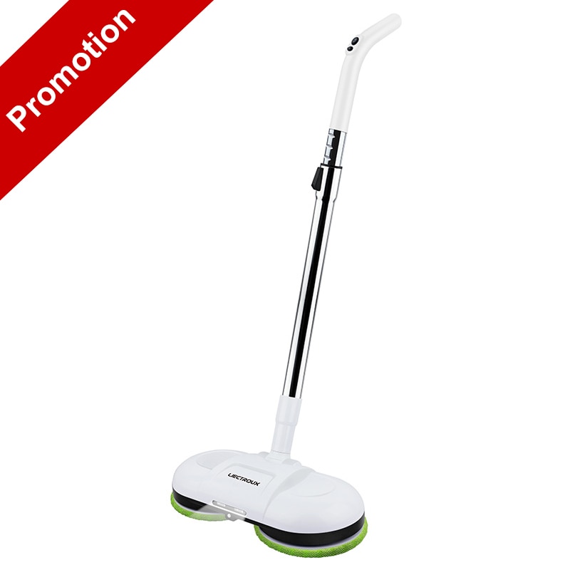 2019 NEW LIECTROUX F528A Handheld Cordless Electric Floor Mop Water Spay Mop Wiper Washer Floor Waxer Floor Polisher LED Light|Vacuum Cleaners| - AliExpress