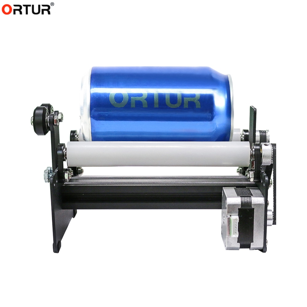 2021 Hot Selling ORTUR YRR Laser Engraver Y-axis Rotary Roller Engraving Module for Laser Engraving Cylindrical Objects Cans