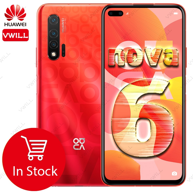 6.57 inch HUAWEI Nova 6 5G MobilePhone Kirin 990 Balong 5000 Octa Core 40W SuperChager Android 10.0|Cellphones| - AliExpress