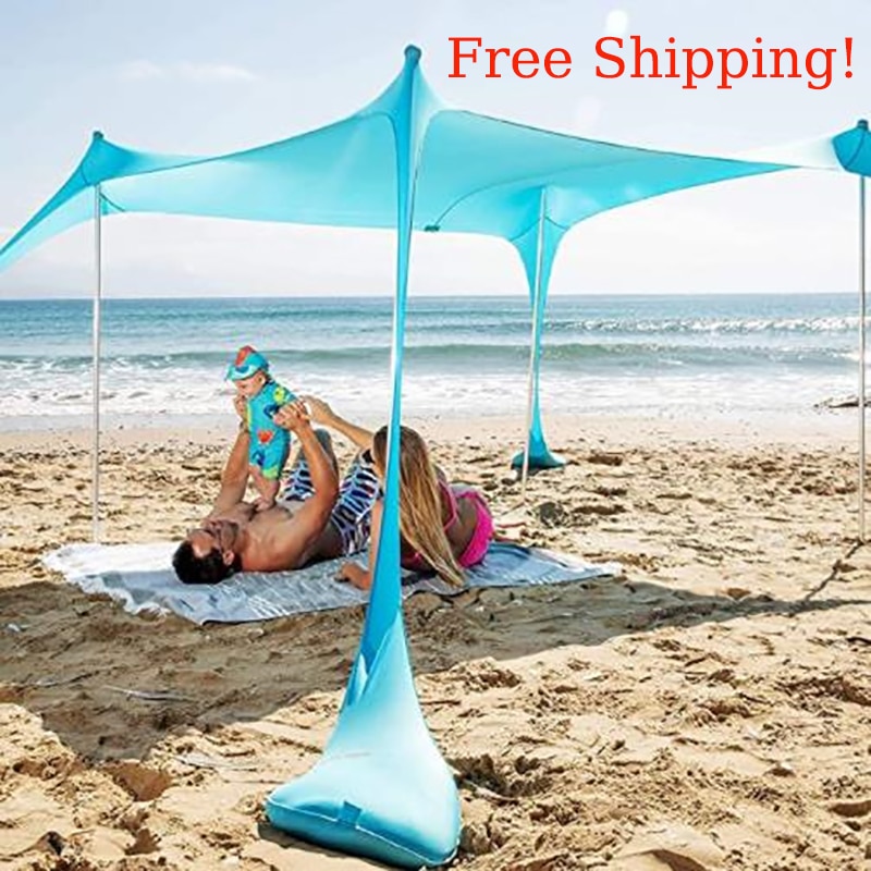 Beach Tent Beach Sunshade baby Sun tents Sunshade Tent Folding Tent baby Sun Tents Sunshade canopy Shade membrane for beach|Sun Shelter| - AliExpress