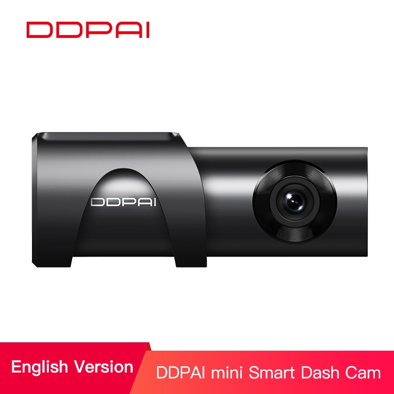 DDPai Mini3 1600P Full HD Dash Cam WiFi 32G Car DVR with WDR G-sensor 24H Park Loop Recording Drive Recorder