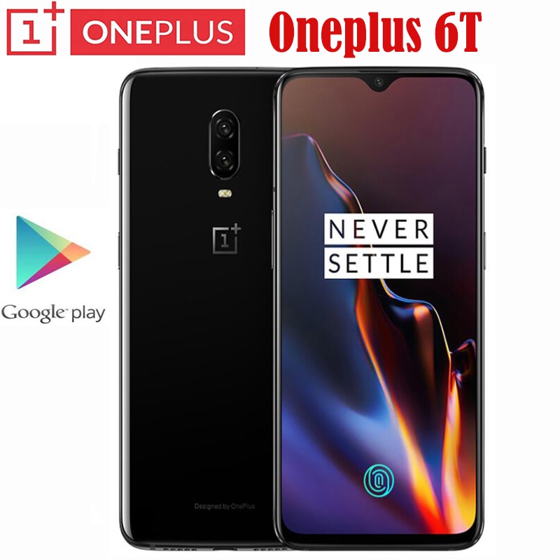 Global Rom Original Official New Oneplus 6T 6 T Cell Phone 6G 128G Snapdragon 845 Octa Core 20MP Camera NFC Fingerprint 6.41inch|Cellphones| - AliExpress