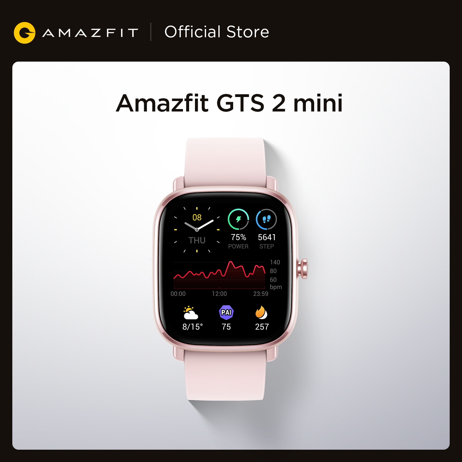 GLobal Version Amazfit GTS 2 Mini Smartwatch GPS Bluetooth Female Cycle Tracking Smart Man Woman Watch For Android iOS Phone