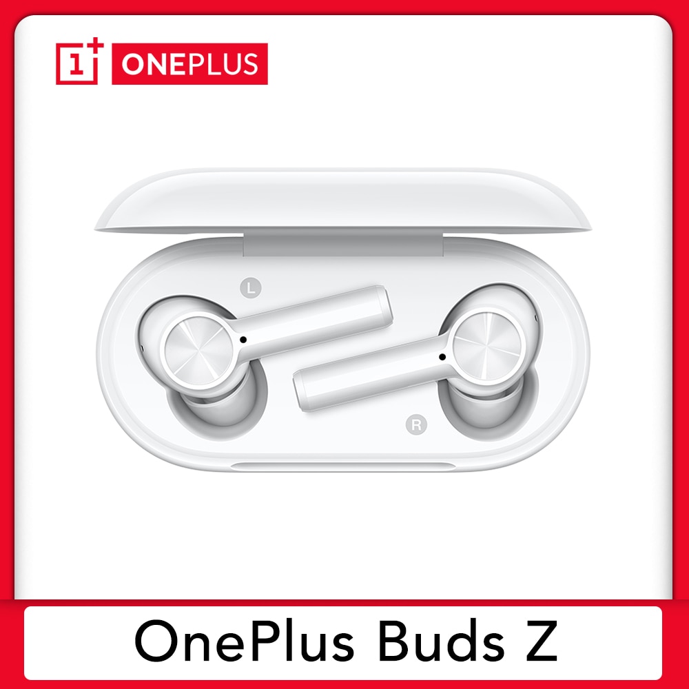Global Version OnePlus Buds Z Wireless Earphone TWS Bluetooth Earphone Fast Charge IP55 For OnePlus 8T Nord N10
