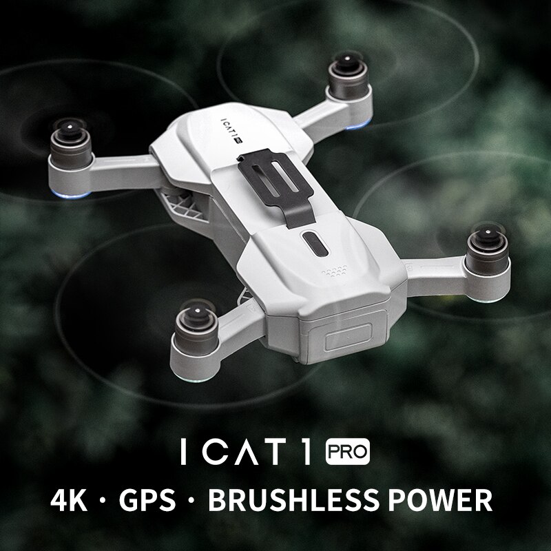 ICAT1 PRO Foldable GPS WIFI FPV RC Drone Quadcopter with 4K HD Camera Optical Flow Brushless Drone For Kids Gift Good Product|RC Quadcopter| - AliExpress