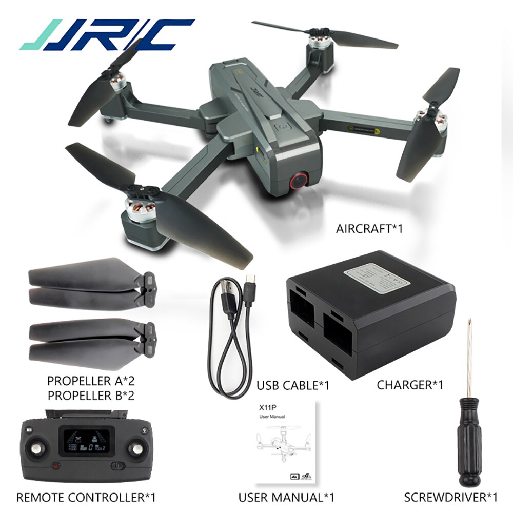 JJRC X11 X11P RC Drone With 5G WiFi 2K4K HD Camera GPS Tracking Optical Flow Positioning Remote Control Drone Quadcopter Toys|RC Helicopters| - AliExpress