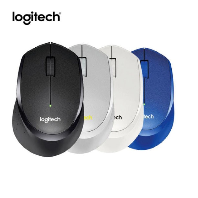 Logitech M330 Wireless Mouse Mute Wireless Computer Mice Black/White/Blue/Gray|mouse optical usb|wireless mousewireless mouse optical - AliExpress