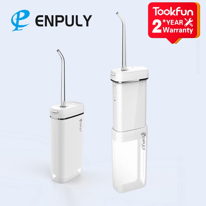 NEW TOOKFUN ENPULY Oral Irrigator Water Flosser Portable Dental Irrigator bucal Ultrasonic for Tooth Cleaner waterpulse tooth