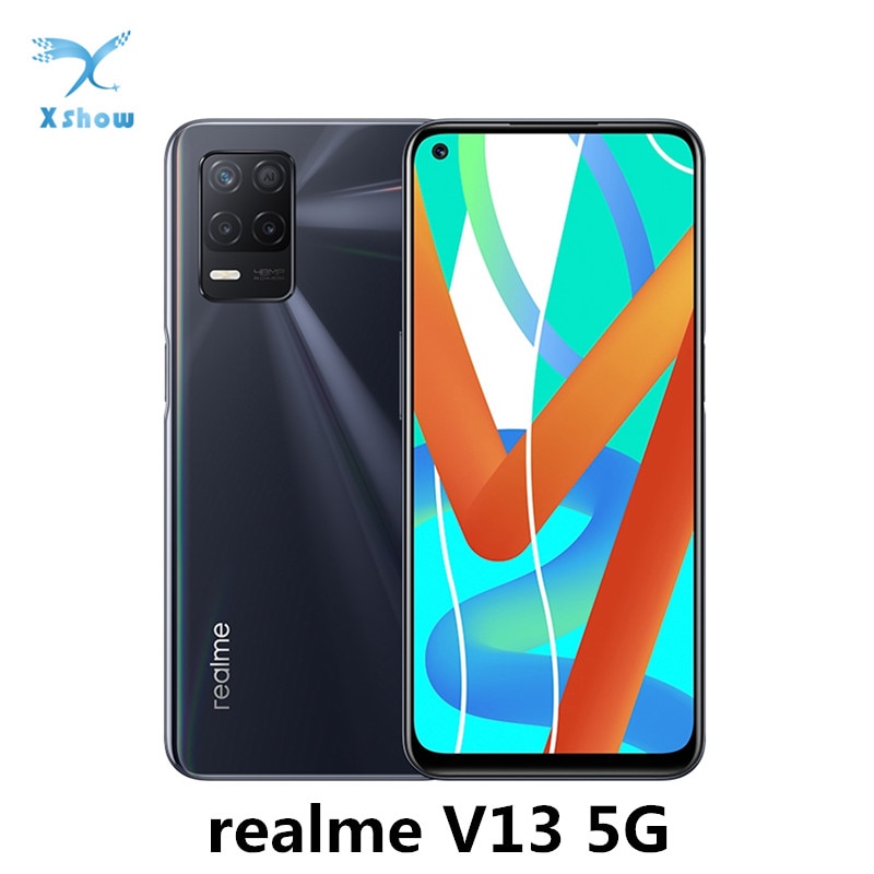 Realme V13 5G Mobilephone Android 11 8GB RAM 128GB/256GB ROM Dimensity 700 Octa Core 6.5" 90HZ Screen 48MP Camera Google play|Cellphones| - AliExpress