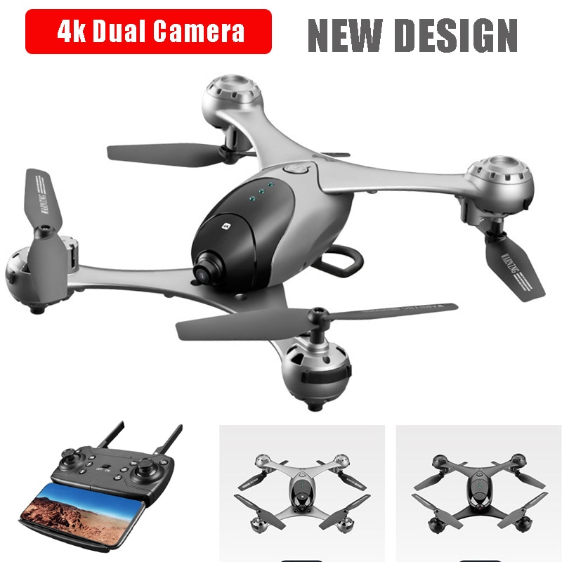 SMRC M6 Optical Flow Positioning Dual Lens 4k HD Aerial Aerial Drone Aerial Technology Remote Control Quadcopter Toys.|RC Helicopters| - AliExpress