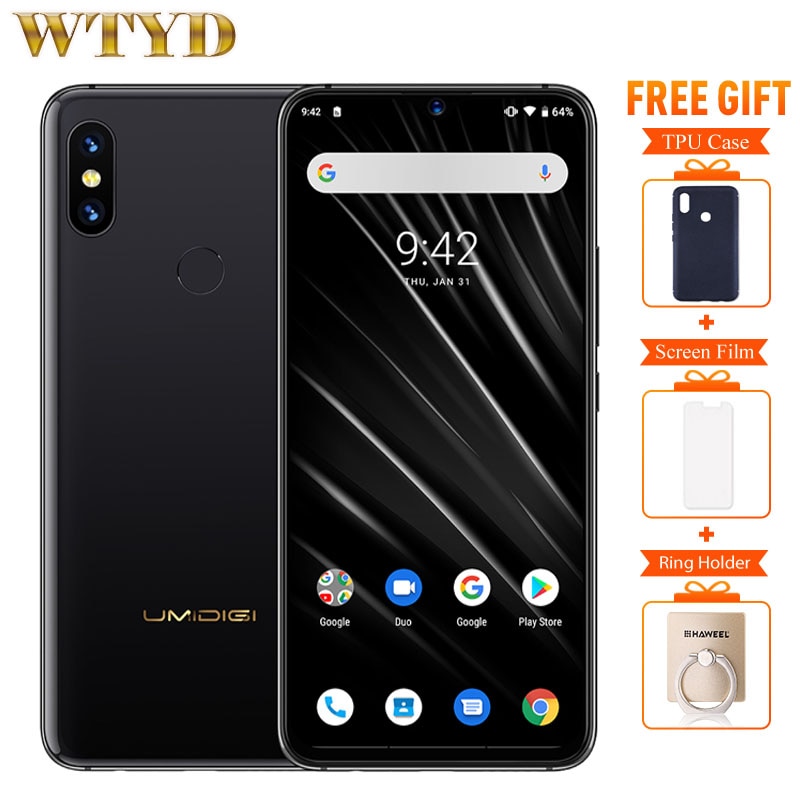 UMIDIGI S3 PRO Android 9.0 Global Dual 4G Mobile Phone 128GB 6GB 5150mAh 6.3" Smartphone 48MP+12MP+20MP Super Camera Cellphone|Cellphones| - AliExpress