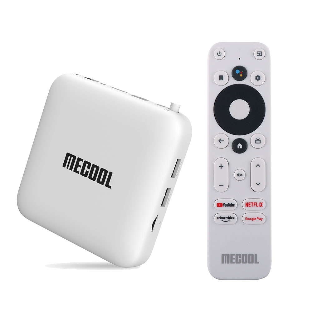 TV Box Mecool KM2 For Netflixs Account 4K Android 10 Spotifys Premium Amlogic S905X2 2GB DDR4 WiFi Prime Video 11 Italy TVBOX