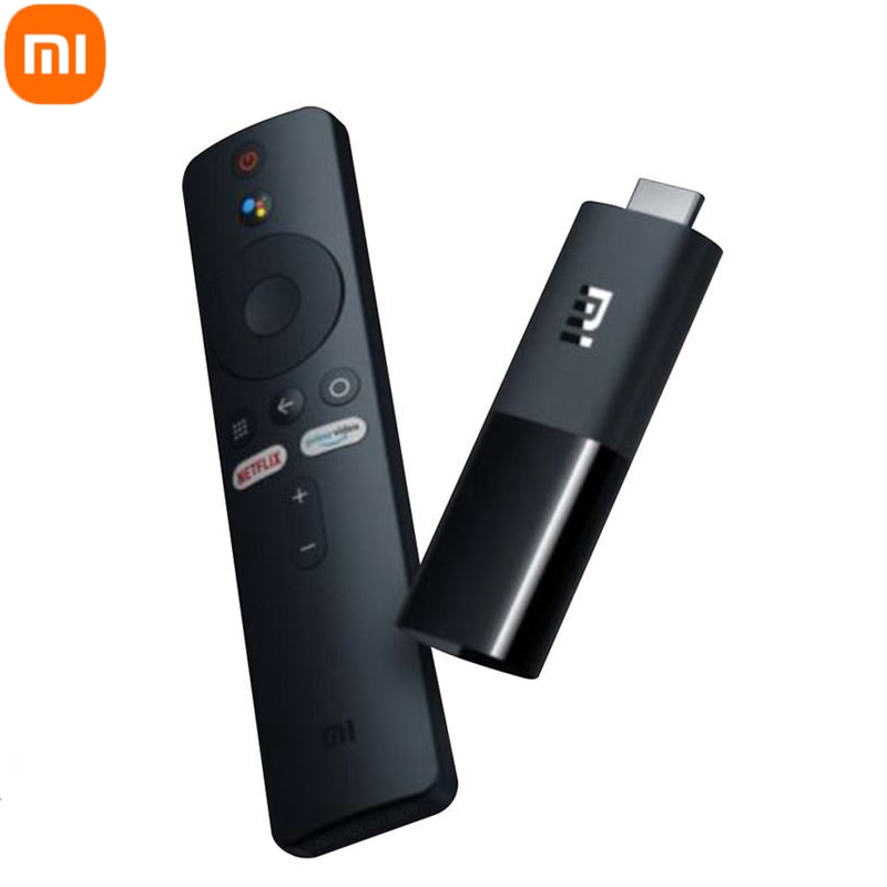 Global Version Xiaomi Mi TV Stick Android TV 9.0 Quad-core 1080P Dolby DTS HD Decoding 1GB RAM 8GB ROM Google Assistant Netflix