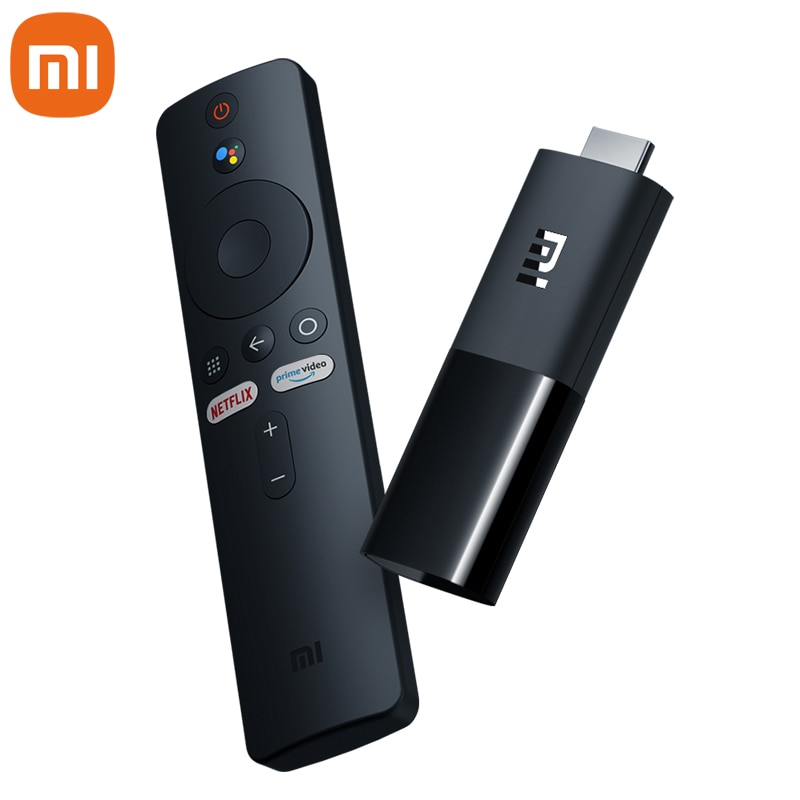 Xiaomi Mi TV Stick Global Version Android TV 9.0 4-core 1080P HD Dual Decoding 1GB RAM 8GB Google Assistant Netflix Wifi 5