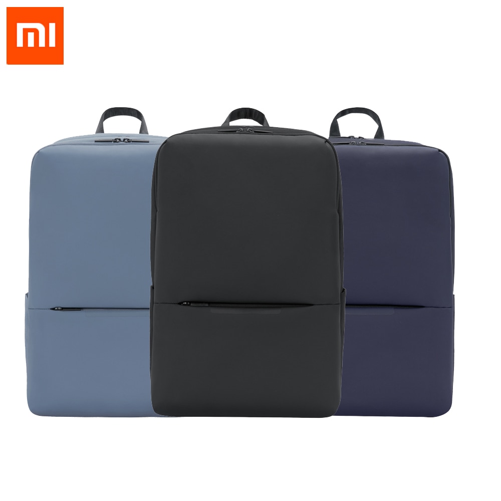 Xiaomi mijia Business Shoulder Backpack 2 Waterproof Travel Bag Office bag Classic double backpack Laptop Shoulder Bag Unisex