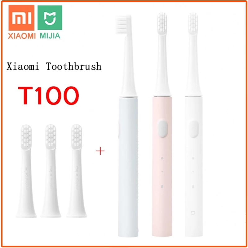 Xiaomi Mijia T100 Sonic Electric Toothbrush IPX7 Waterproof Rechargeable Toothbrush Adult Ultrasonic Automatic Tooth Brush