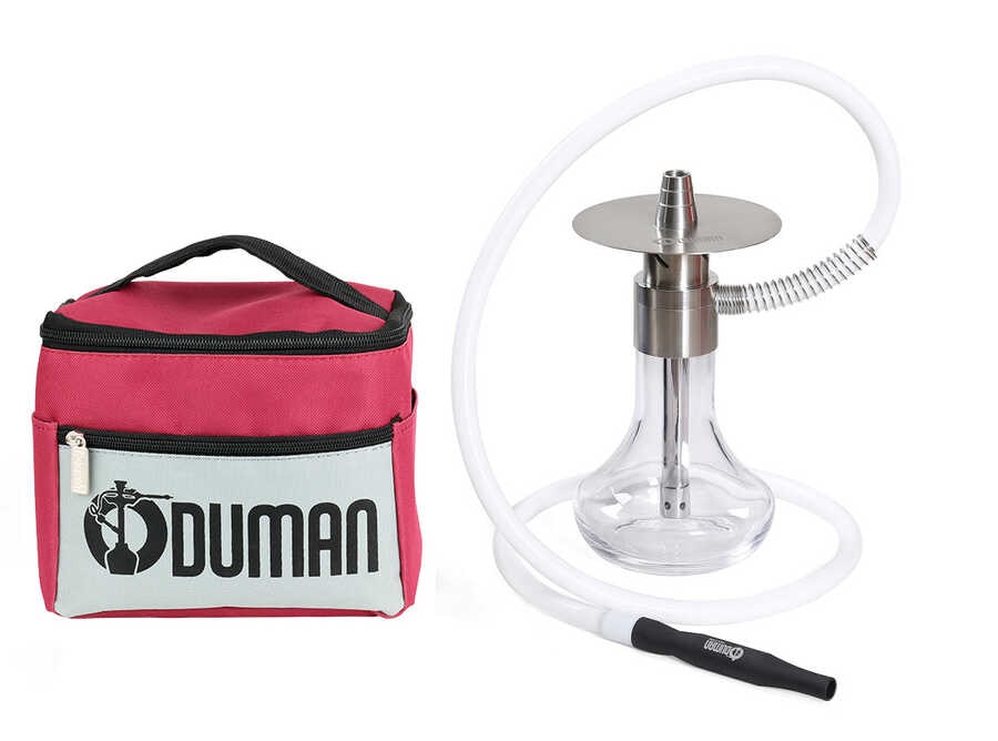 Oduman Monster Hookah With Out Bag Portable Travel Stainless Steel Shisha Catcher Silicone Hose Tobacco Bowl Narguile