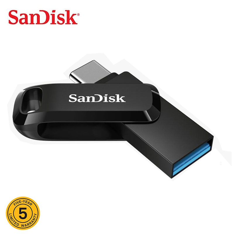 Sandisk Dual USB Drive Type C 64GB 128GB High Speed Pendrive Microdrive 32GB 256GB Memoria OTG Mini USB Flash Drive For Phone