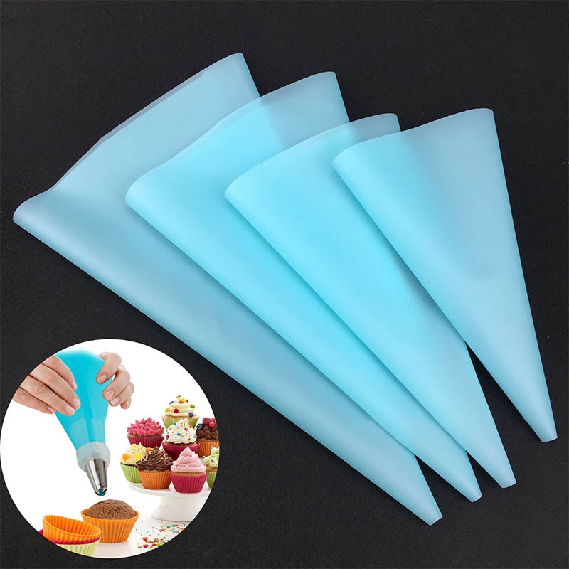 4Pcs/1Pcs Kitchen Gadgets Cream Pastry Bag Baking Accessories DIY Cake Decorating Food Grade EVA/TPU Reusable Piping Bags|Dessert Decorators| - AliExpress