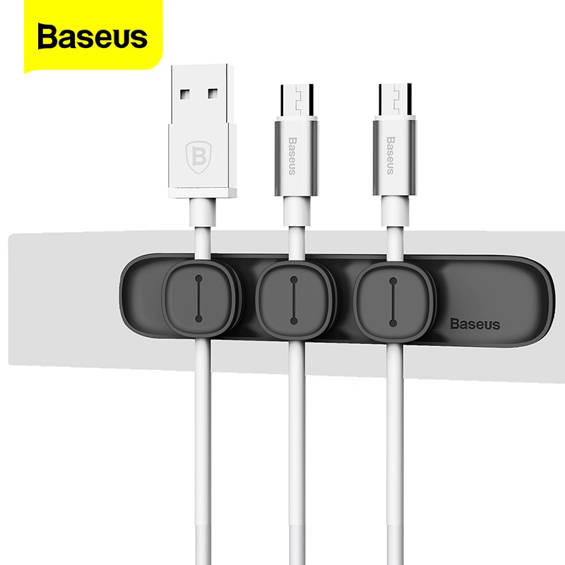 מעמד לכבלים – Baseus Magnetic Protector Cable Clip