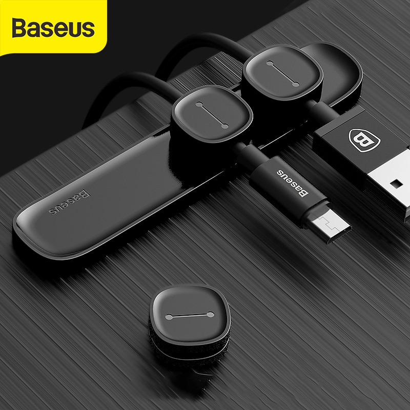 מעמד לכבלים – Baseus Magnetic Protector Cable Clip