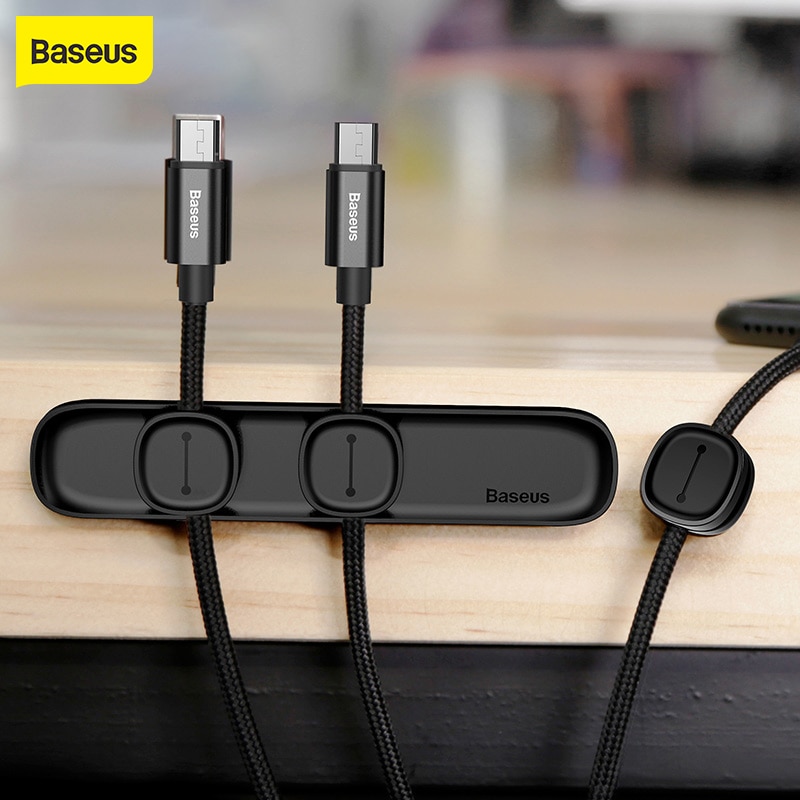 מעמד לכבלים – Baseus Magnetic Protector Cable Clip