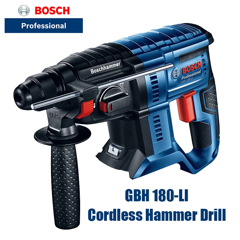 BOSCH GBH 180-LI New Lithium Brushless Hammer 18V Multifunctional Lithium Hammer/Percussion Drill/Electric Drill (bare metal)