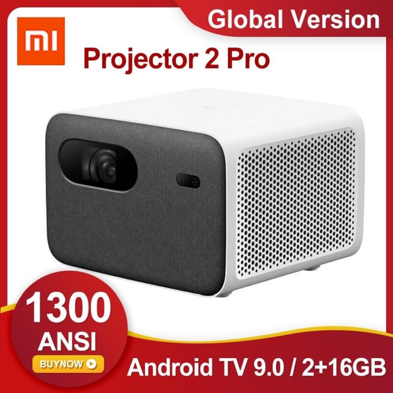 [Global Version] Xiaomi Mijia Projector 2 Pro 1080P HDR10 Smart Laser TV 1300 ANSI Lumens 16GB eMMC Android 9.0 Built In Stereo| | - AliExpress