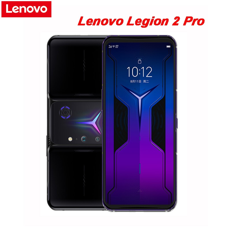 Original Lenovo Legion 2 Pro 5G Smartphone 12GB RAM 256GB ROM Snapdragon 888 Android 11 Mobile Smart Phone