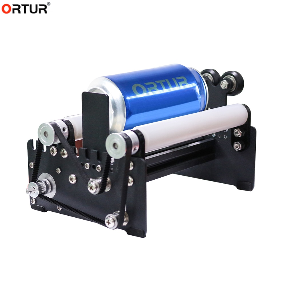 Upgrade Ortur Rotate Engraving Module Laser Engraver Machine Y Axis DIY Kit with Stepper Motor Wire for Column Cylinder Engrave