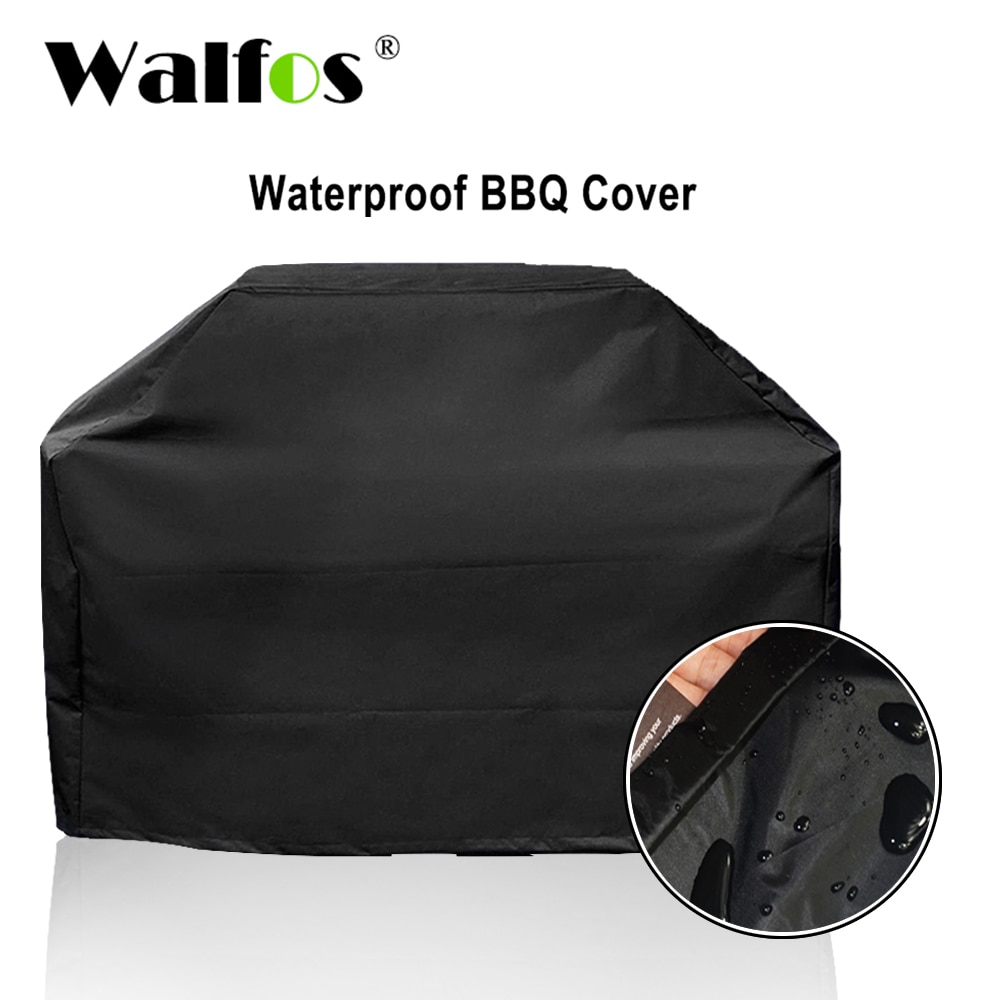 WALFOS Brand Waterproof BBQ Grill Barbeque Cover Outdoor Rain Grill Barbacoa Anti Dust Protector For Gas Charcoal Electric Barbe|barbeque cover|outdoor grill coverbbq grill cover - AliExpress