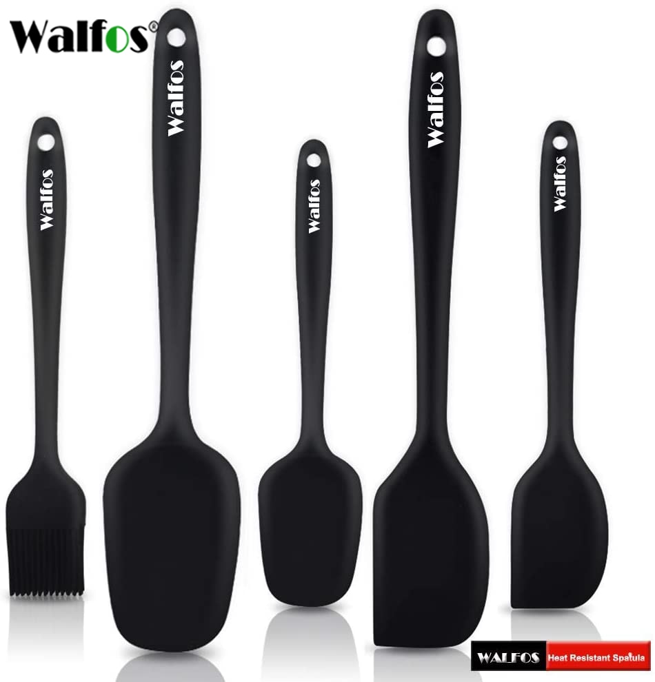 WALFOS Kitchen Utensil Cooking Tools Silicone Spatula Set Spoon Cake Spatulas for Cooking Baking and Mixing|Cooking Tool Sets| - AliExpress