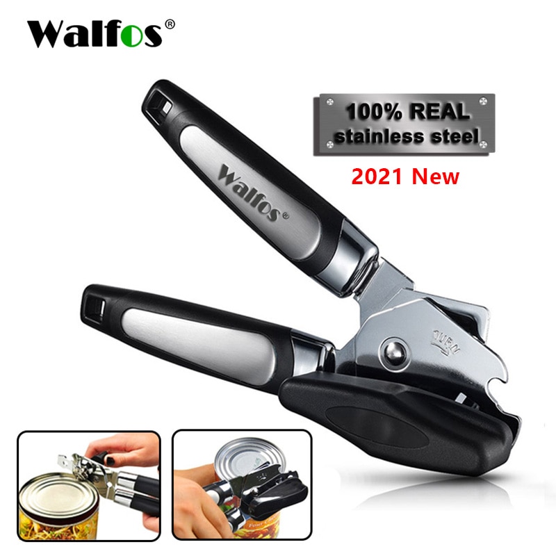 פותחן קופסאות שימורים ידני מנירוסטה – WALFOS High Quality Stainless Steel