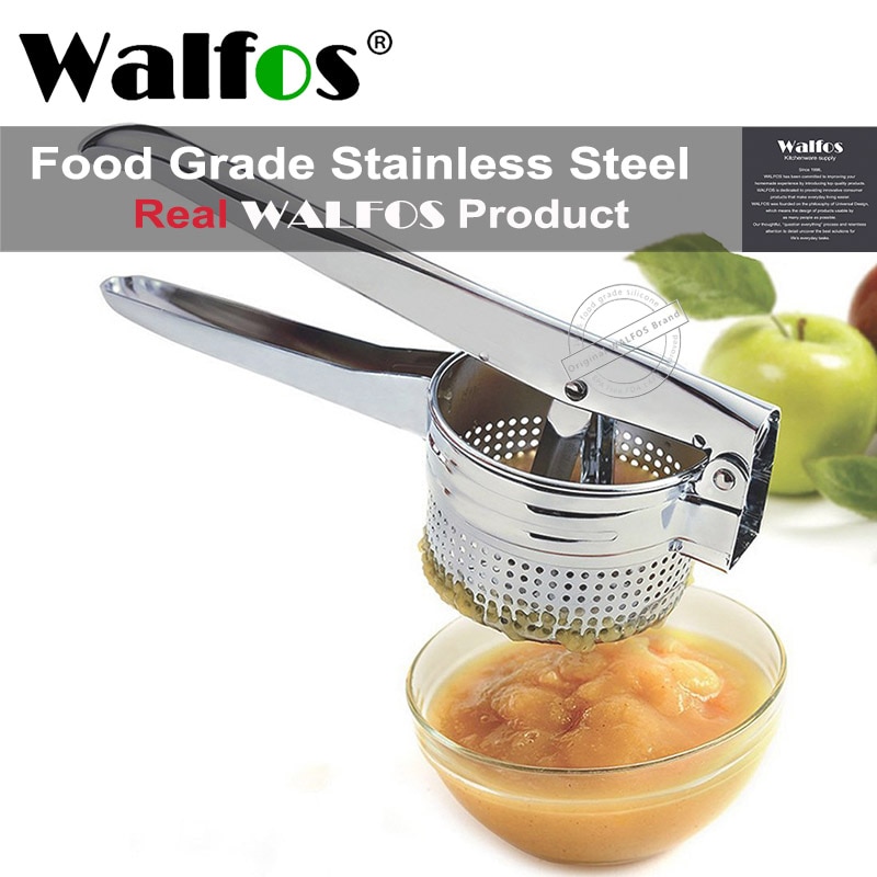 WALFOS Stainless Steel Potato Ricer Masher Fruit Vegetable Press Juicer Crusher Squeezer Household Kitchen Cooking Tools|Potato Mashers & Ricers| - AliExpress